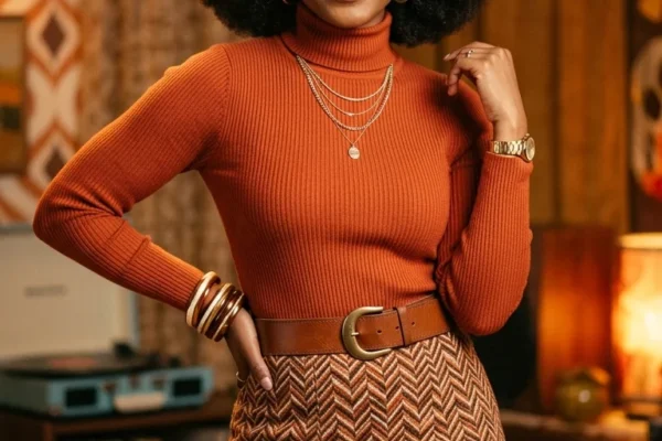 70s Afro Style: Powerful Retro Hair Secrets Revealed showing bold natural afro hairstyle with vintage fashion and confident expression