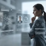 Maura Mendoza Garcia: Powerful Facts Revealed concept image showing identity search and a professional figure in a modern setting
