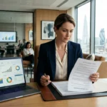 Cristy Garcia Paralegal Miami: Powerful Facts Revealed showing a legal professional reviewing documents in a modern office setting