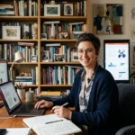 Naira Kuzmich MFA Powerful Insights You Must Know highlighting a creative professional working in an artistic studio environment