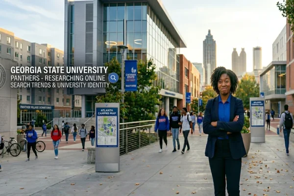 Professional campus scene representing Shawn Jackson GSU in a modern educational environment.