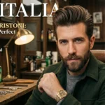 Edoardo Cristoni reviewing classic retro hair techniques and styling methods inspired by timeless grooming trends